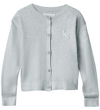 Calvin Klein Neuletakki - Neulottu - Coated - Hopea