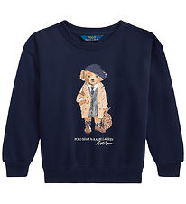 Polo Ralph Lauren Sweatshirt - Refined Navy w. Soft Toy