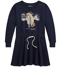 Polo Ralph Lauren Dress - Refined Navy w. Soft Toy