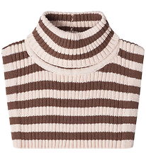 That's Mine Neck Warmer - Knitted - Rib - Ivan - Brown Stripe
