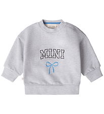 That's Mine Sweatshirt - Alpha - Mini/Blue Bow