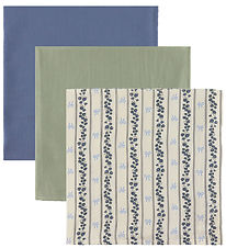 That's Mine Muslin Cloths - 70x70 - 3-Pack - Bora - Bell Flower
