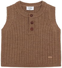 Hust and Claire Waistcoat - Knitted - HCEdi - Wool Rib Knit - Co