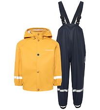 Vêtements de Pluie av. Bretelles Didriksons - PU - Slaskeman - M