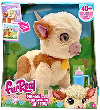FurReal Toys - Maggie The Feed & Follow Cow