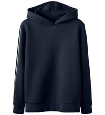 LMTD Kapuzenpullover - NlfBlake - Dark Sapphire/White Rohrleitun