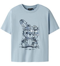 LMTD T-Shirt - NlfTedi - Blue Nebel