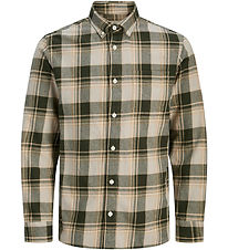 Jack & Jones Hemd - JprBlubrook - Peat