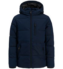 Jack & Jones Fóðraður jakki - JjEowen - Sky Captain/Solid