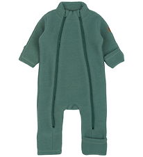 Mikk-Line Pramsuit - Wool - Conditioner Green