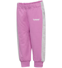 Hummel Byxor - hmlMini Loose Justerbar midja - Violet