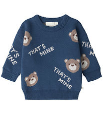That's Mine Blouse - Knitted - Florian - Key Blue