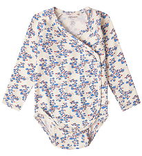 That's Mine Wrap Bodysuit l/s - Elimar - Blue Bells