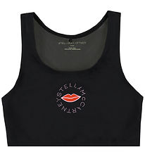 Stella McCartney Kids Uimapuku - UV50+ - Black/Punainen Lips