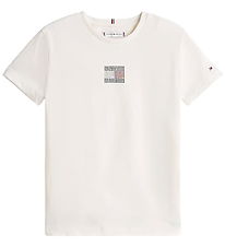 Tommy Hilfiger T-Shirt - Ivory Seide