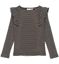 The New Blouse - Rib - TnPriscilla - Navy Blazer Striped
