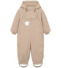 Mini A Ture Snowsuit - MatWisti Fleece - Savannah Tan