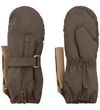 Mini A Ture Mittens w. Fleece - MatCesar - Tarmac Green