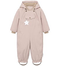Mini A Ture Snowsuit - MatWisti Fleece - Cloudy Rose
