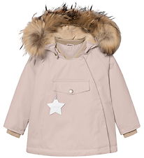 Mini A Ture Winter Coat - MatWang Fleece/Fur - Cloudy Rose