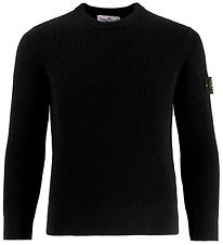 Stone Island Tröja - Stickad - Svart