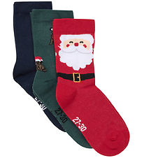 Minymo Socks - 3-Pack - Rio Red