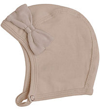 Bonnet de Bébé Racing Kids - Rose Champignon av. Noeud Papillon