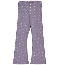 Pantalon Müsli - Rib - Dot - Lilac Brouillard/Oak