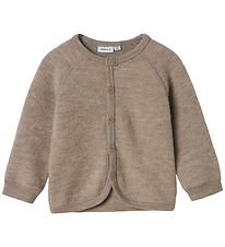 Name It Cardigan - Wool - NbFWmino - Satellite