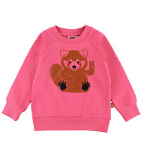 DYR-Cph Sweatshirt - Animal Bellow - Spicy Pink Root Peace Pan