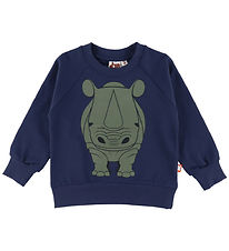 DYR-Cph Sweatshirt - Dyrbellow - Dk Navy Rhinoceros