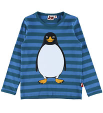 DYR-Cph Blouse - Animal Roar - Dk Slate/Warm Blue Penguin