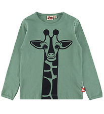 DYR-Cph Blouse - Animal shedding - Sage Giraffe