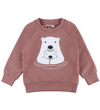 DYR-Cph Sweatshirt - Dyrbellow - Dk Rose Beige Polar Bears Mothe