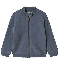 Name It Cardigan - Wool - NmmWmino - Folkstone Grey