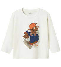 Name It Blouse - NmmNova - Cloud Dancer