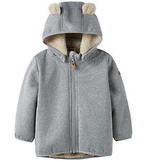 Name It Fleece Jacket - NbnMada08 - Grey Melange