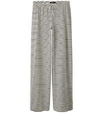 LMTD Hosen - Wide - NlfSeher - Black Coffee/White