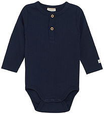 Fixoni Bodysuit l/s - Rib - Navy Blazer