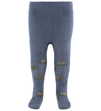 Name It Tights - Wool/Cotton - NbmWak - Folkstone Grey/WOR