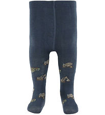 Name It Tights - Wool/Cotton - NbmWak - Ombre Blue/WORKING