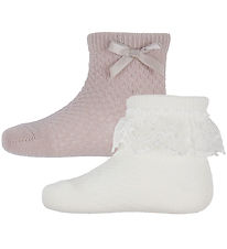Name It Socks - Wool/Cotton - 2-Pack - NbfWakma - Shadow Gray/1
