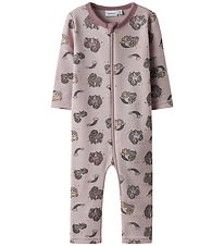 Name It Nightsuit - Wool - NbfWillit - Shadow Gray/Unicorn