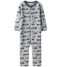 Name It Nightsuit - Wool - NbmWillit - Micro Chip/Tractor