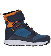 KEEN Winter Boots - KE SKUA WINTER WP Y - Sky Captain-Gold FLAM
