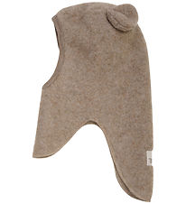Huttelihut Balaclava - Wool fleece - Single Layer - Savannah w.