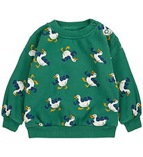 Bobo Choses Sweatshirt - La Oca All Over - Grün