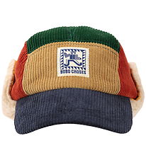 Bobo Choses Kappe - Cord - Mr Pencil - Mehrfarbig
