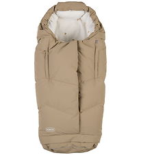 Voksi Fußsack - City North - 90/115 cm - Dark Sand Flügel