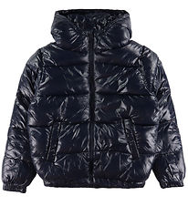 Grunt Puffer Jacket - GROdin - Navy Shine